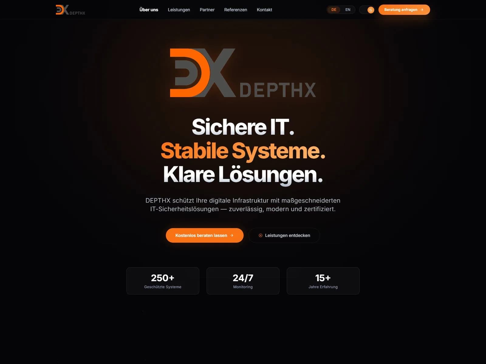 DEPTHX — Corporate Site